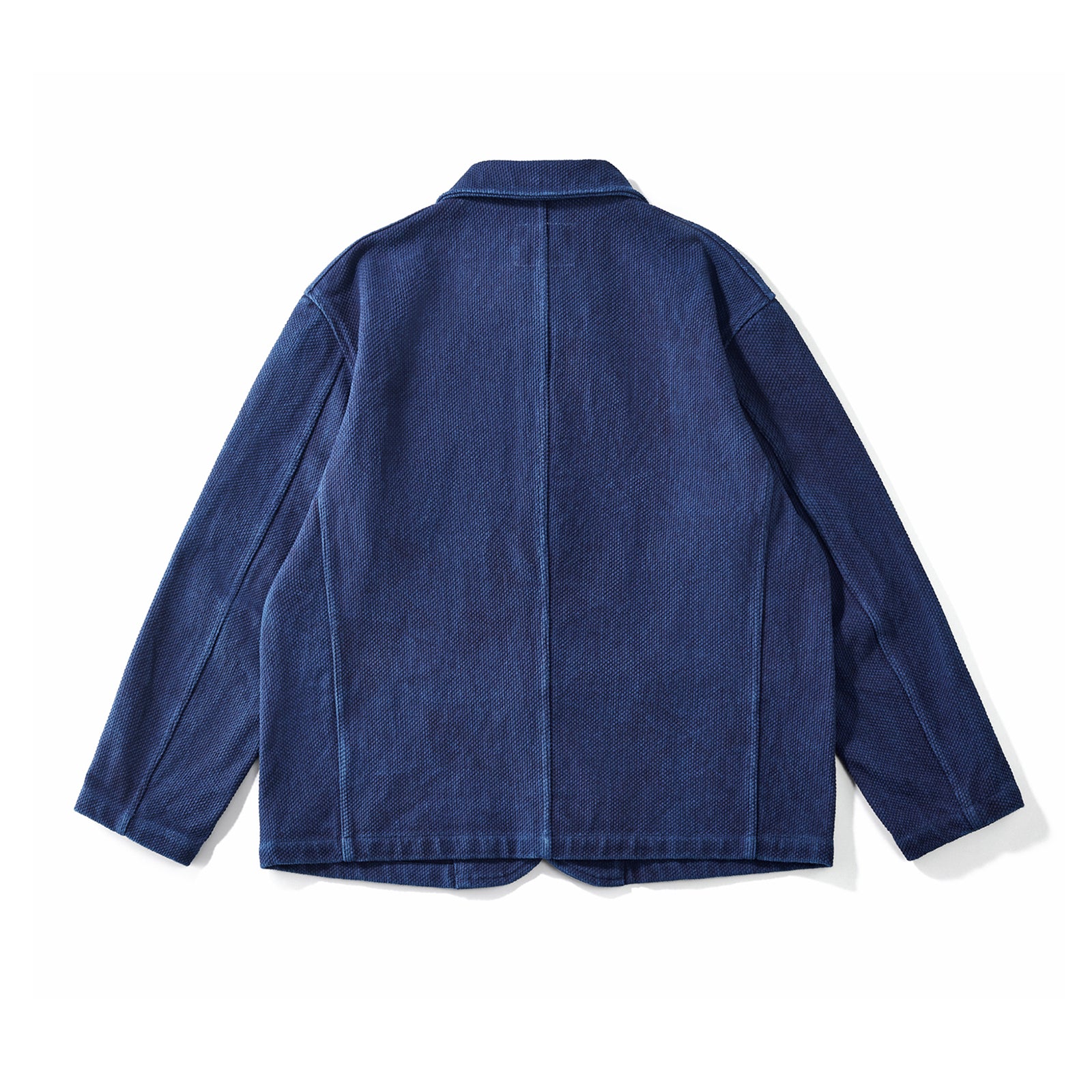 Vintage Indigo Plant Dyed Worker Kendo Sashiko Jacket