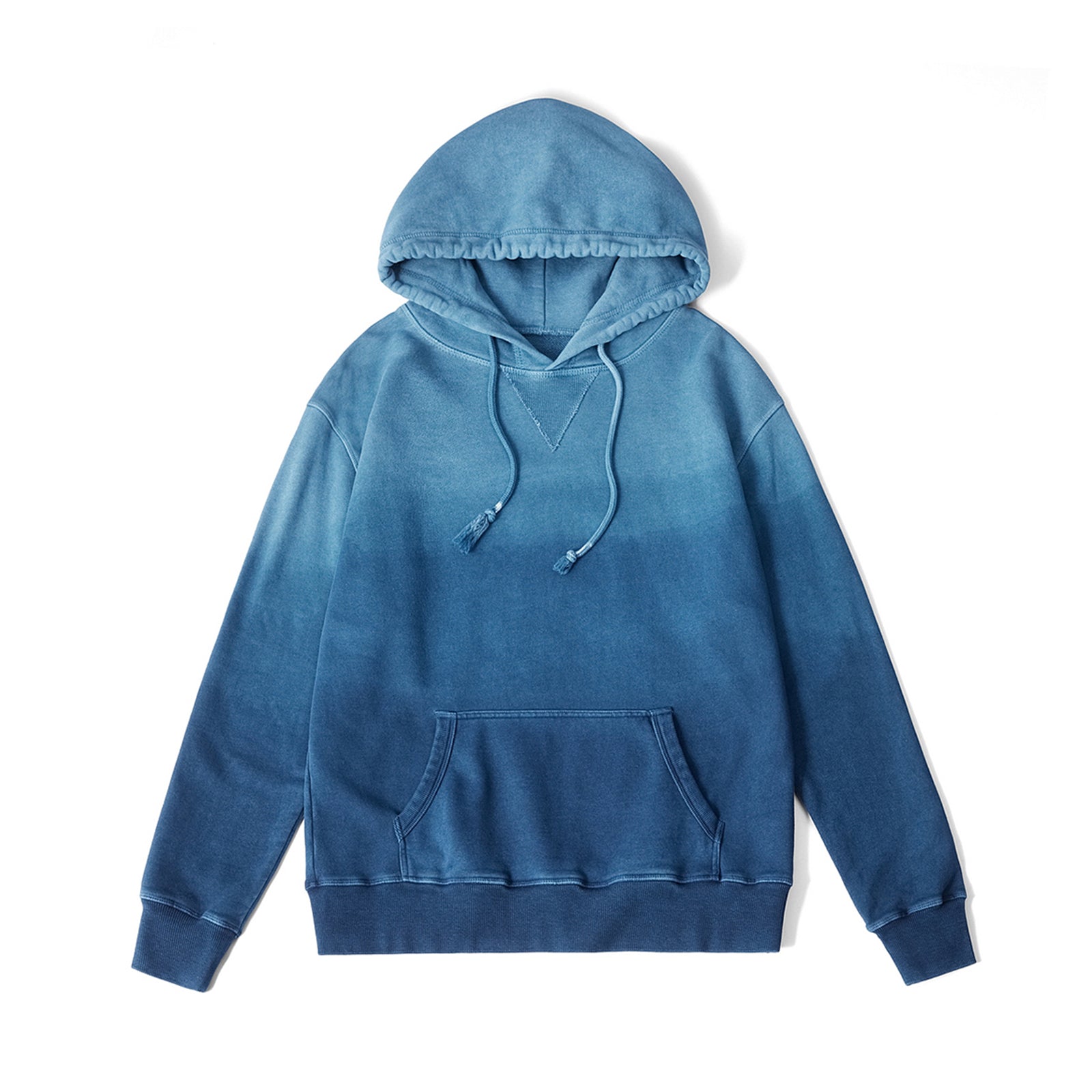 Indigo Gradient Hooded Sweater – Badbowl